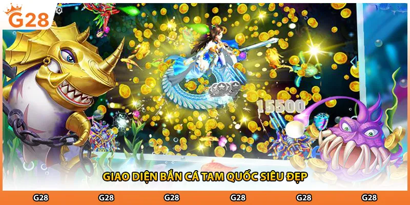 Giao diện bắn cá tam quốc siêu đẹp
