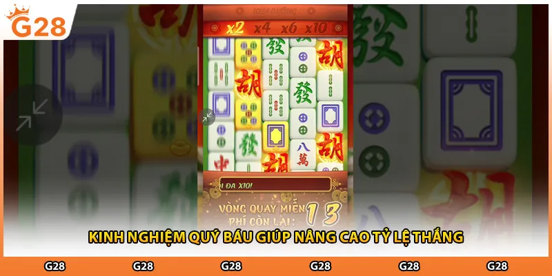 Kinh nghiệm quý báu giúp nâng cao tỷ lệ thắng